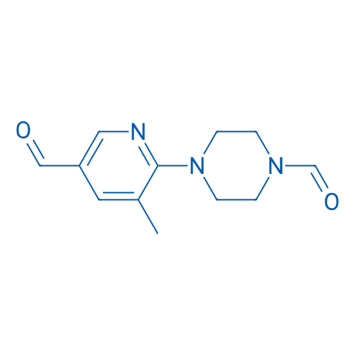 4-(5-Formyl-3-methylpyridin-2-yl)piperazine-1-carbaldehyde 1g