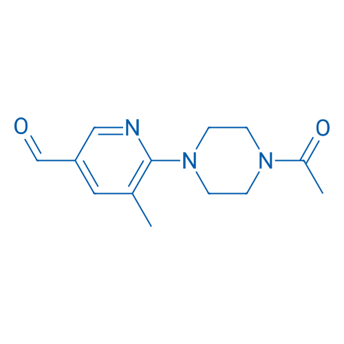6-(4-Acetylpiperazin-1-yl)-5-methylnicotinaldehyde 1g