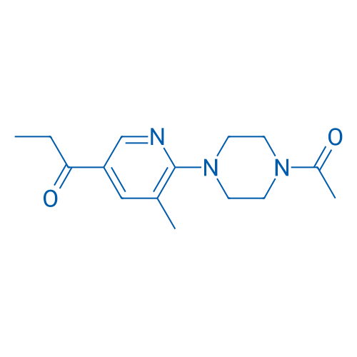 1-(6-(4-Acetylpiperazin-1-yl)-5-methylpyridin-3-yl)propan-1-one 1g