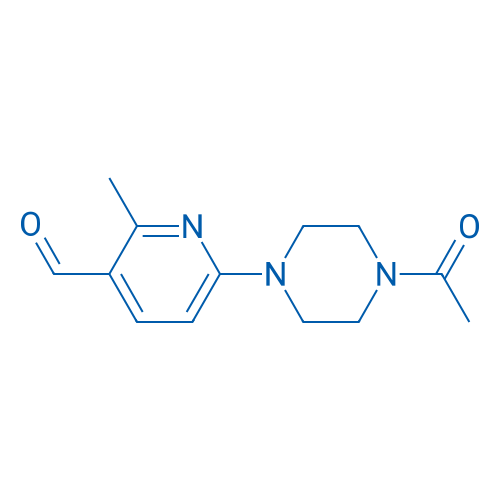 6-(4-Acetylpiperazin-1-yl)-2-methylnicotinaldehyde 1g