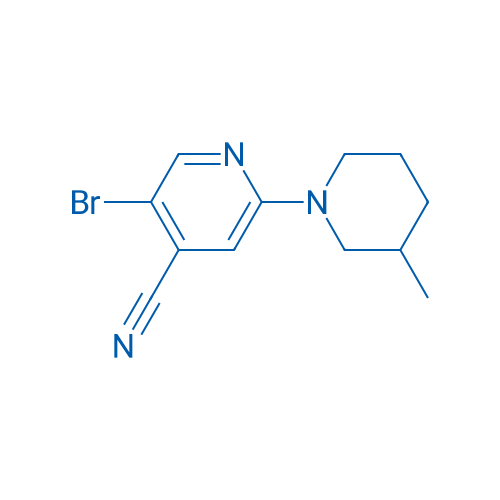 5-Bromo-2-(3-methylpiperidin-1-yl)isonicotinonitrile 1g
