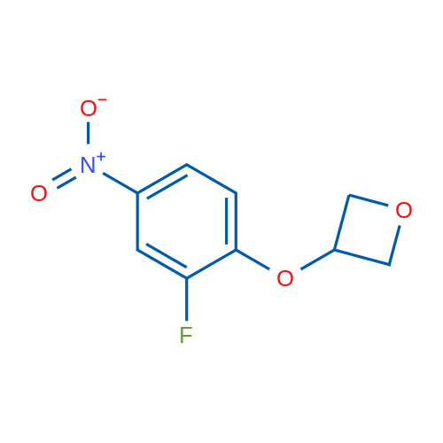 3-(2-Fluoro-4-nitrophenoxy)oxetane 1g