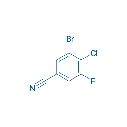 3-Bromo-4-chloro-5-fluorobenzonitrile 1g