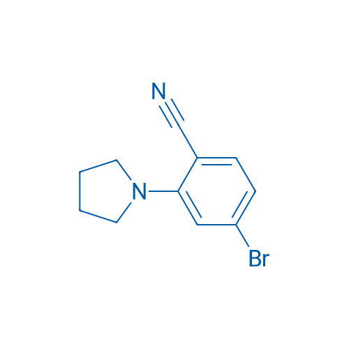 4-Bromo-2-(pyrrolidin-1-yl)benzonitrile 1g