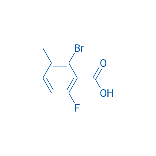2-Bromo-6-fluoro-3-methylbenzoic acid 250mg