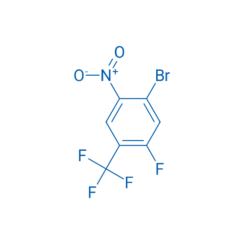 1-Bromo-5-fluoro-2-nitro-4-(trifluoromethyl)benzene 250mg