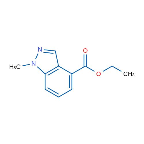 Ethyl 1-methyl-1H-indazole-4-carboxylate 1g