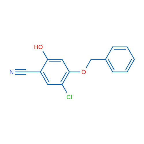 4-(Benzyloxy)-5-chloro-2-hydroxybenzonitrile 1g