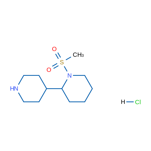 1-(Methylsulfonyl)-2,4'-bipiperidine hydrochloride 1g