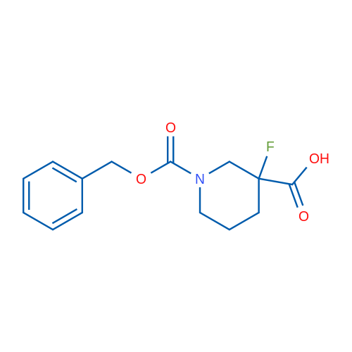 1-Cbz-3-fluoropiperidine-3-carboxylic Acid 1g