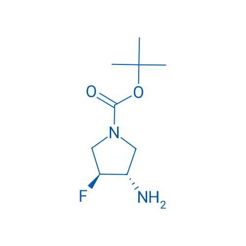trans-tert-Butyl 3-amino-4-fluoropyrrolidine-1-carboxylate 1g