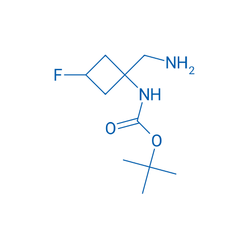 1-(Boc-amino)-3-fluorocyclobutane-1-methylamine 1g