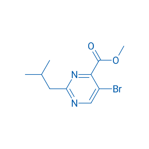 Methyl 5-bromo-2-isobutylpyrimidine-4-carboxylate 1g