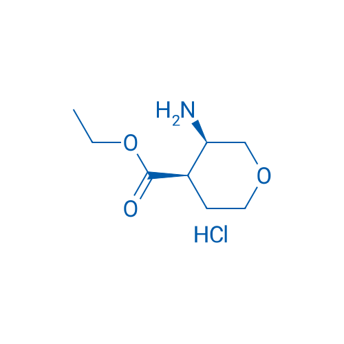 cis-Ethyl 3-aminotetrahydro-2H-pyran-4-carboxylate hydrochloride 100mg