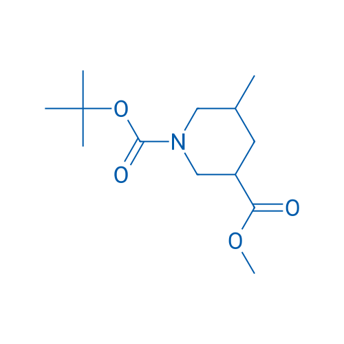 1-tert-Butyl 3-methyl 5-methylpiperidine-1,3-dicarboxylate 100mg