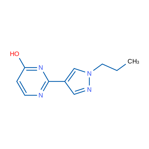 2-(1-Propyl-1H-pyrazol-4-yl)pyrimidin-4-ol 1g
