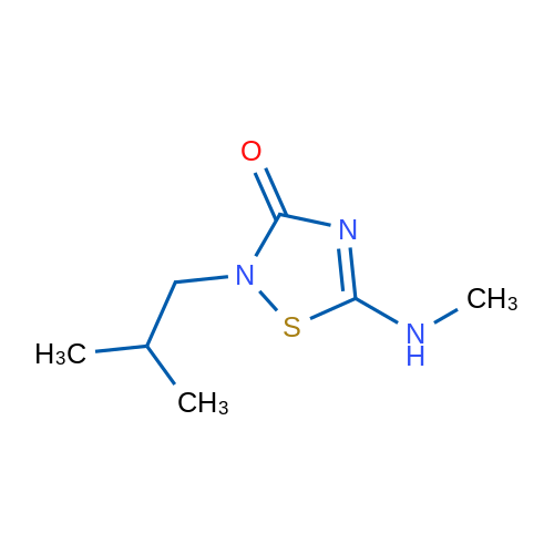 2-Isobutyl-5-(methylamino)-1,2,4-thiadiazol-3(2H)-one 10g