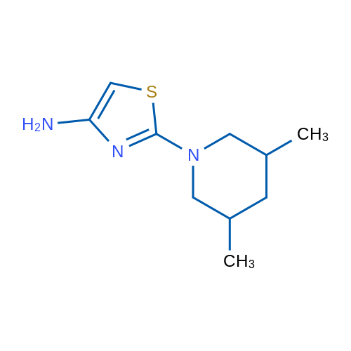 2-(3,5-Dimethylpiperidin-1-yl)thiazol-4-amine 1g