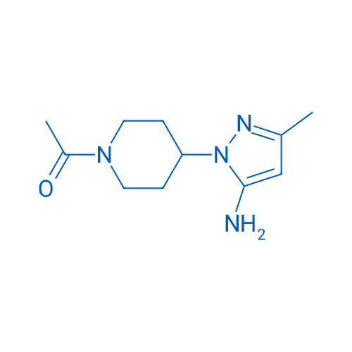 1-(4-(5-Amino-3-methyl-1H-pyrazol-1-yl)piperidin-1-yl)ethanone 1g