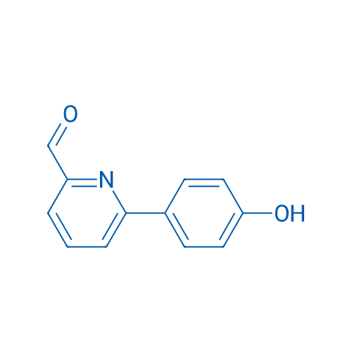 6-(4-Hydroxyphenyl)picolinaldehyde 100mg