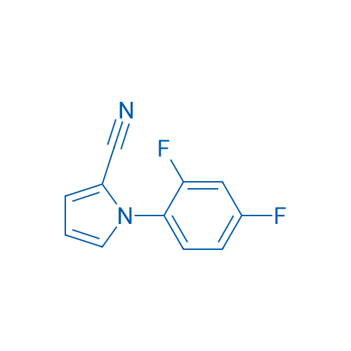 1-(2,4-Difluorophenyl)-1H-pyrrole-2-carbonitrile 250mg