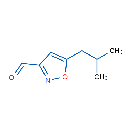 5-(2-Methylpropyl)-1,2-oxazole-3-carbaldehyde 1g