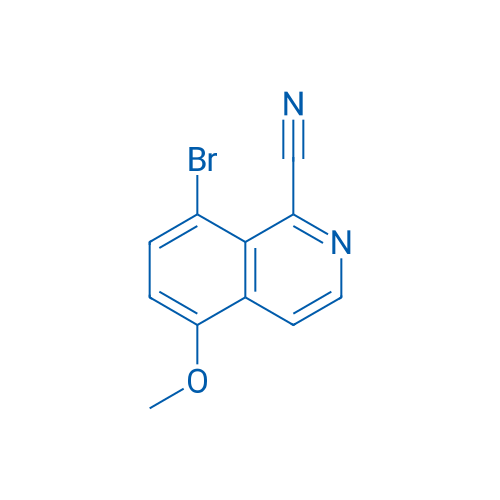 8-Bromo-5-methoxyisoquinoline-1-carbonitrile 1g