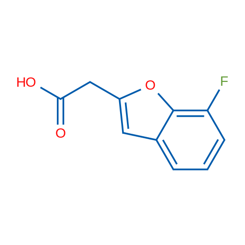 2-(7-Fluoro-1-benzofuran-2-yl)acetic acid 1g
