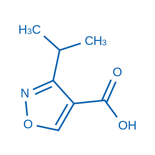 3-Isopropylisoxazole-4-carboxylic acid 50mg