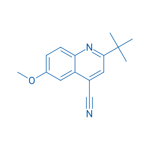 2-(tert-Butyl)-6-methoxyquinoline-4-carbonitrile 1g