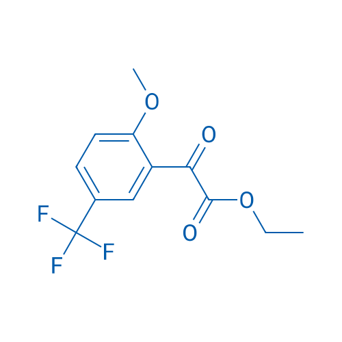 Ethyl 2-(2-methoxy-5-(trifluoromethyl)phenyl)-2-oxoacetate 1g