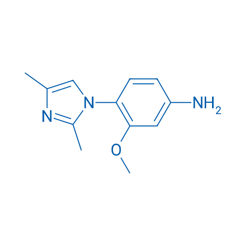 4-(2,4-Dimethyl-1H-imidazol-1-yl)-3-methoxyaniline 5g