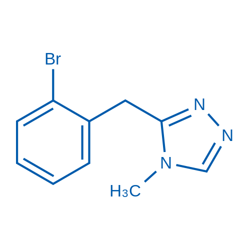 3-(2-Bromobenzyl)-4-methyl-4H-1,2,4-triazole 50mg