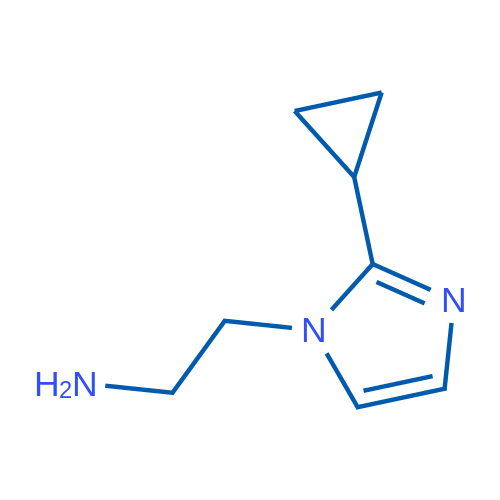 2-(2-cyclopropyl-1H-imidazol-1-yl)ethan-1-amine 250mg