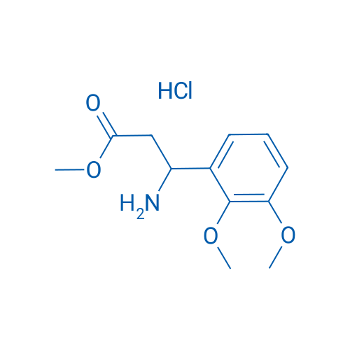 Methyl 3-amino-3-(2,3-dimethoxyphenyl)propanoate hydrochloride 1g