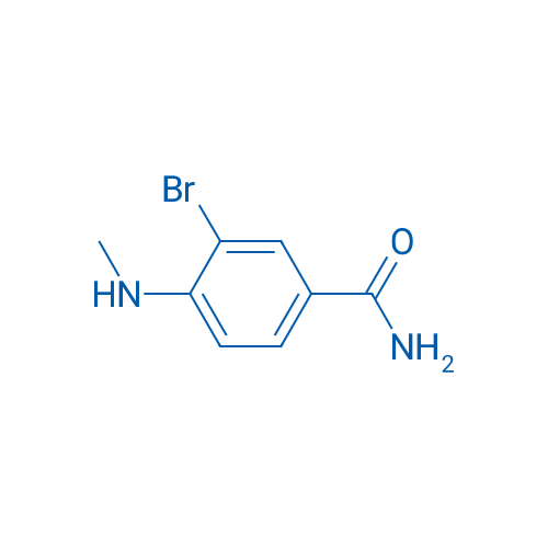 3-Bromo-4-(methylamino)benzamide 1g