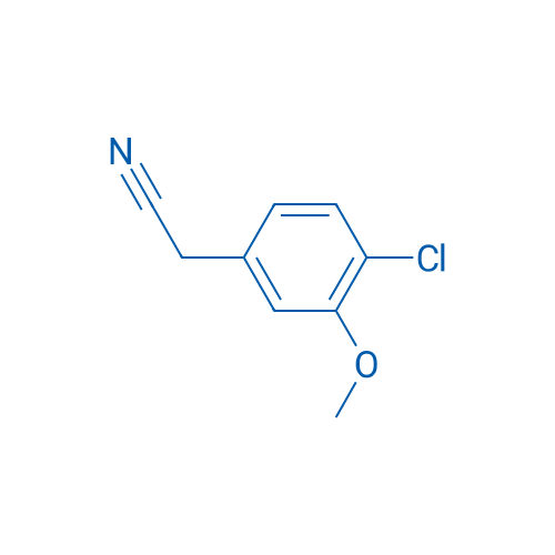 2-(4-Chloro-3-methoxyphenyl)acetonitrile 250mg