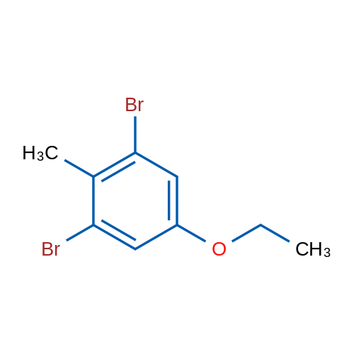 1,3-Dibromo-5-ethoxy-2-methylbenzene 1g