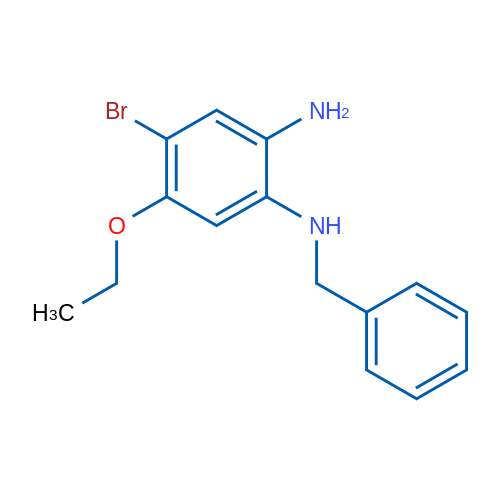 1-N-Benzyl-4-bromo-5-ethoxybenzene-1,2-diamine 1g