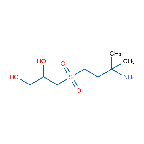 3-((3-Amino-3-methylbutyl)sulfonyl)propane-1,2-diol 1g