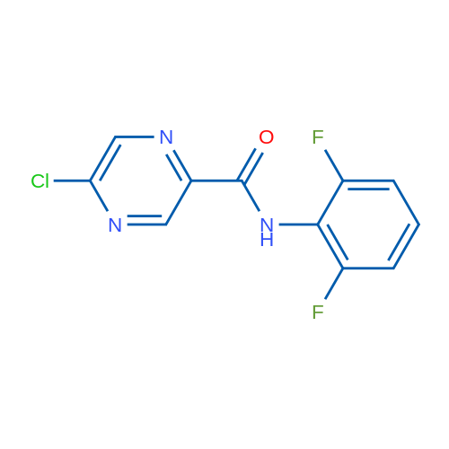 5-Chloro-N-(2,6-difluorophenyl)pyrazine-2-carboxamide 1g