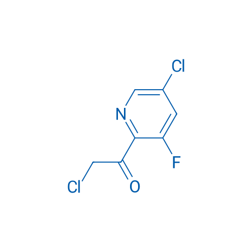 2-Chloro-1-(5-chloro-3-fluoropyridin-2-yl)ethanone 100mg