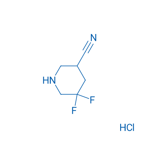 5,5-Difluoropiperidine-3-carbonitrilehydrochloride 250mg