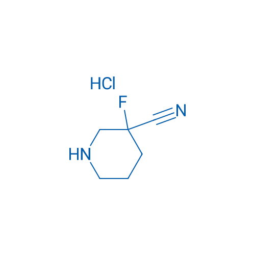 3-Fluoropiperidine-3-carbonitrile hydrochloride 100mg