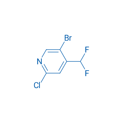 5-Bromo-2-chloro-4-(difluoromethyl)pyridine 1g