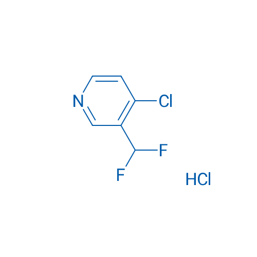 4-Chloro-3-(difluoromethyl)pyridine hydrochloride 1g