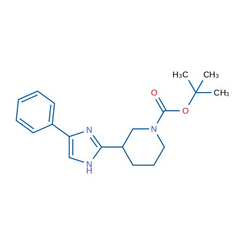 tert-Butyl 3-(4-phenyl-1H-imidazol-2-yl)piperidine-1-carboxylate 1g