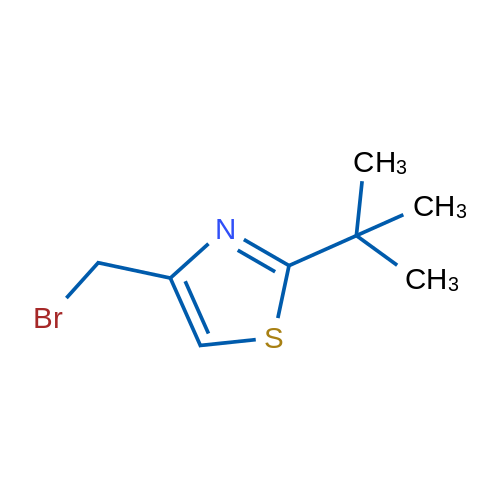 4-(Bromomethyl)-2-(tert-butyl)thiazole 1g