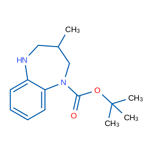 tert-Butyl 3-methyl-2,3,4,5-tetrahydro-1H-1,5-benzodiazepine-1-carboxylate 100mg