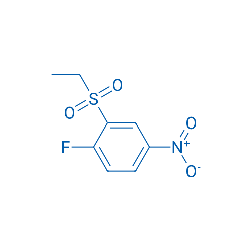 2-(Ethylsulfonyl)-1-fluoro-4-nitrobenzene 250mg